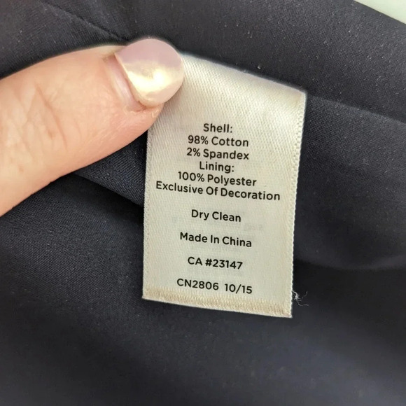 Talbots The Oprah Magazine Collection Hydrangea Pencil Skirt | Women Size 8 - Picture 10 of 10